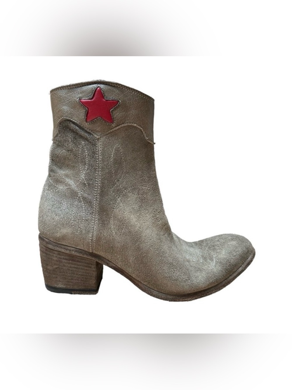 Marco Delli Beige Suede Boots size 37